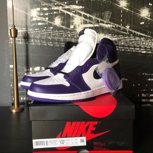 Air Jordan 1s “court purple”